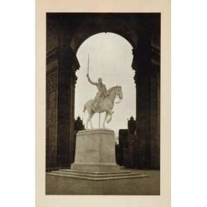  1915 Sculpture Lafayette Paul Wayland Bartlett Print 