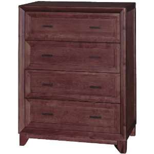  Westwood Design Copa 4Drawer Chest, Chocolate Mist Baby