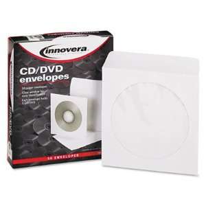  Innovera 39403   CD/DVD Envelopes, 50/Box IVR39403 Office 