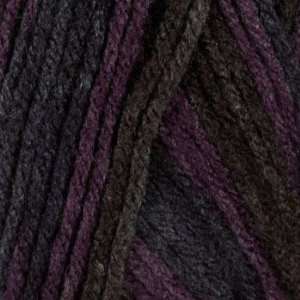  Lion Brand Vannas Choice Yarn (202) Purple Print By The 