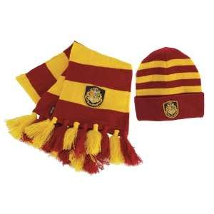  Hogwarts Knit Costume Hat & Scarf: Toys & Games