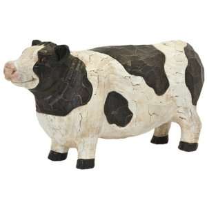  Black & White Holstein Cow Figure: Home & Kitchen