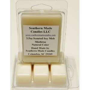  3.5 oz Scented Soy Wax Candle Melts Tarts   Mistletoe 