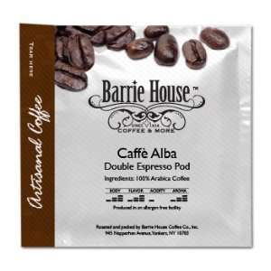 Barrie House Mocca Espresso Ground Cafe Alba 55 58mm Double Espresso 