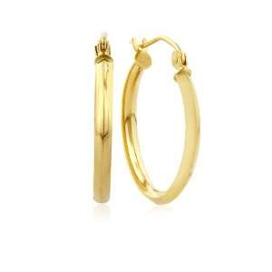  Polished Designer Gold Hoop Earring Jewelry