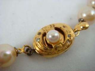 Genuine Mallorca Jewelry Simulated Pearl Necklace  