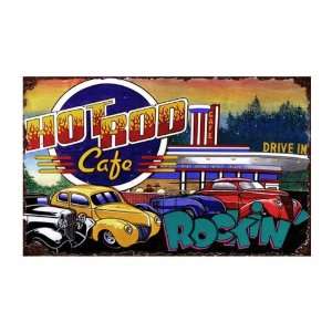  Customizable Hot Rod Cafe Vintage Style Wooden Sign: Patio 