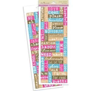 Miss Elizabeths 2 Sided Value Paper Stickers 4.25X11 Shee All 