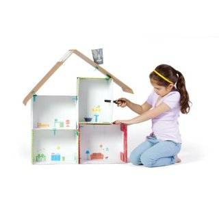  Dollhouse Miniature Basic Room Box Kit: Toys & Games
