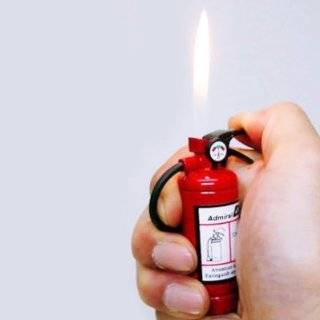  Mini Fire Extinguisher Style Butane Novelty Lighter (FREE 