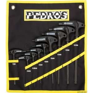  Pedros Pro 9 Piece T/L Handle Hex Wrench Set: Home 