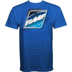  FMF Apparel Tilt T Shirt   Large/Royal Blue Automotive