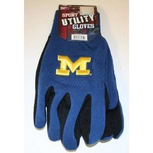  Michigan Wolverines Utility Work Gloves