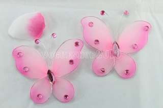 10pcs Stocking Butterflies Many Color Available 9CM  