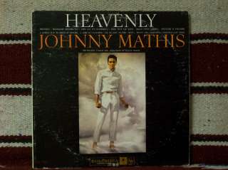 JOHNNY MATHIS   HEAVENLY (CL1351) VG/G cond. six eye label  