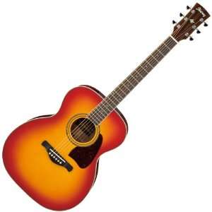  AC300 Artwood Acoustic Guitar (Cherry Sunburst): Musical 