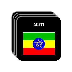  Ethiopia   METI Set of 4 Mini Mousepad Coasters 