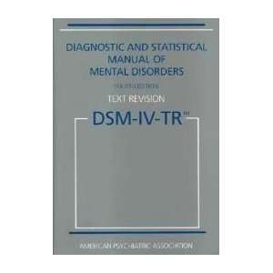 Diagnostic and Statistical Manual of Mental Disorders By the American 
