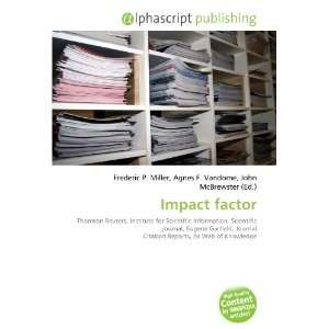  Impact factor (9786132678621) Books