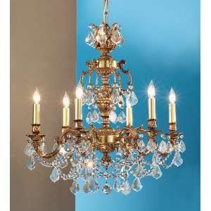   Crystalique Black Chateau Imperial 18 Crystal Chandelier from the Cha