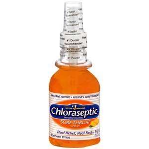  Special Pack of 5 CHLORASEPTIC SPRAY CITRUS 6 oz: Health 
