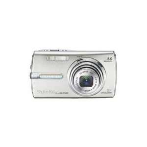  Stylus 830 Compact Digital Camera, Silver w/case: Camera 