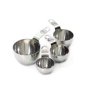   Steel Stainless Steel Measuring Cup, Set of 4: Kitchen & Dining
