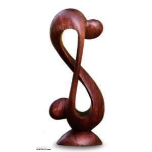  Wood statuette, Indivisible Love