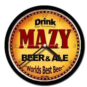  MAZY beer and ale cerveza wall clock 