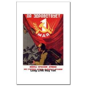  Long LIVE May 1st. Vintage Mini Poster Print by  