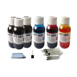   Printer Ink Cartridge Refill Kit Color & Black