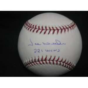 Joe Niekro 221 Wins Inscribed Signed Official Major League Baseball 