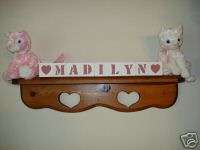 Personalized Baby Blocks MADILYN Rose Pink  