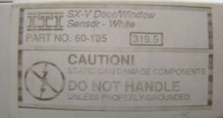 NEW ITI SX V DOOR/WINDOW SENSOR WHITE 60 135 WIRELESS  