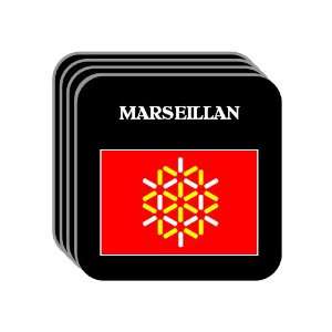  Languedoc Roussillon   MARSEILLAN Set of 4 Mini Mousepad 