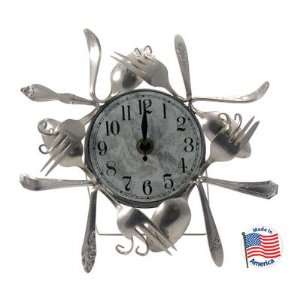  Silver Plate 4 Clock by Diane Markin