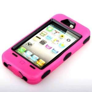  High Quality Protective Bumper Case for iPhone 4G   PINK 