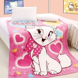 Disney Marie Cat Regular Size Car Bed Fleece Baby Blanket Throw 