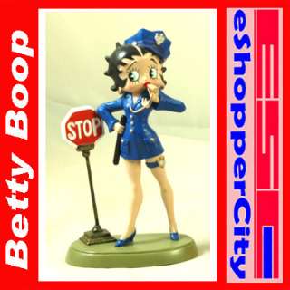 Betty Boop 4.5 Police Resin Figure  