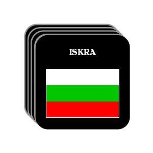  Bulgaria   ISKRA Set of 4 Mini Mousepad Coasters 