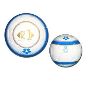  GK1 Italia Match Soccer Ball WHITE/BLUE/GOLD 5 Sports 