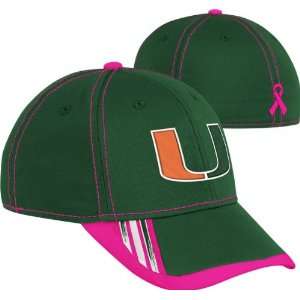  Miami Hurricanes adidas Pink Breast Cancer Awareness 