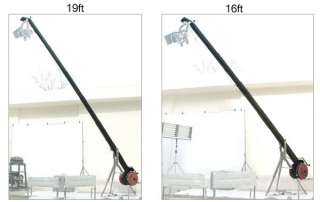 Proaim 22ft jib video crane for 150mm bowl tripod stand  