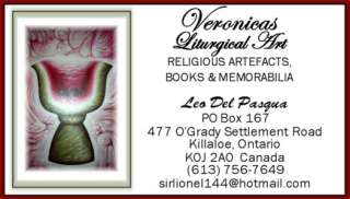   Religious Biography items in Veronicas Liturgical Art 