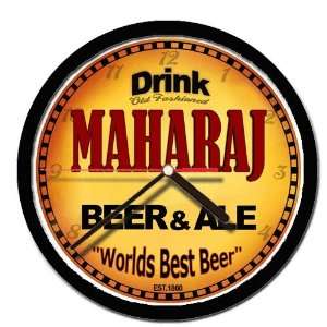  MAHARAJ beer and ale cerveza wall clock 