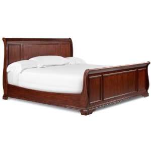  Magnussen Stanford Queen Sleigh Bed with Russet Finish 