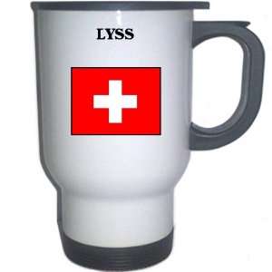  Switzerland   LYSS White Stainless Steel Mug Everything 