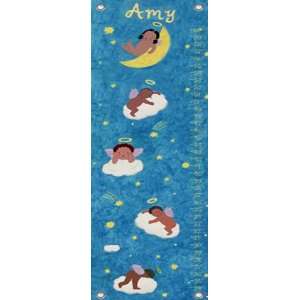  Angels   African American Personalized Growth Chart: Home 