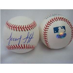  Jeremy Jeffress Signed Baseball