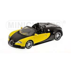  2009 Bugatti Grand Sport Black/Lemon Yellow 1/18 